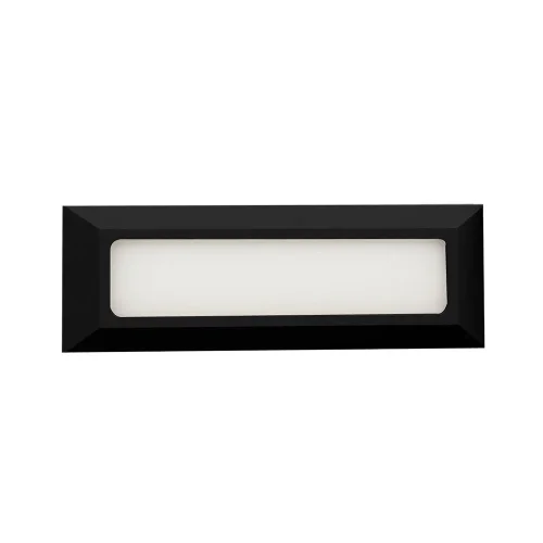Накладной светильник уличный LED Tipico A1505AL-1BK Arte Lamp уличный IP65 чёрный на 1 лампу, плафон белый в стиле современный LED