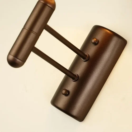 Бра Avangard 2953-1W Favourite белый на 1 лампу, основание коричневое в стиле современный фото 3