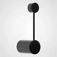 Бра Via Pin Wall L29,5 Black 101536-26 ImperiumLoft чёрный на 1 лампу, основание чёрное в стиле современный 