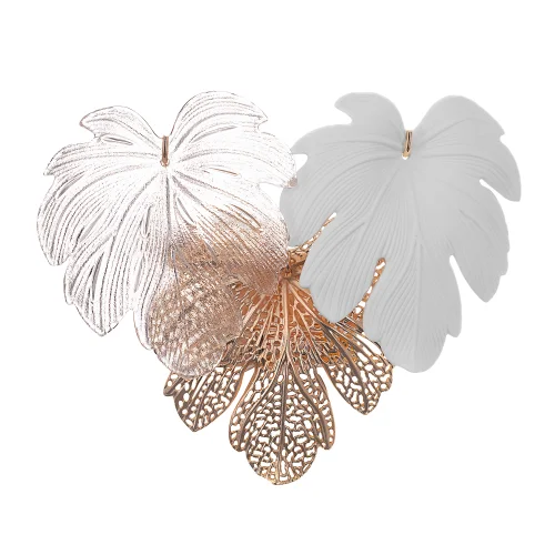 Бра Dryad CL305330 Citilux прозрачный белый на 3 лампы, основание золотое в стиле классический современный флористика фото 2