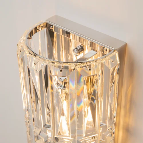 Бра Facet MOD094WL-01CH Maytoni прозрачный на 1 лампу, основание хром в стиле классический фото 3