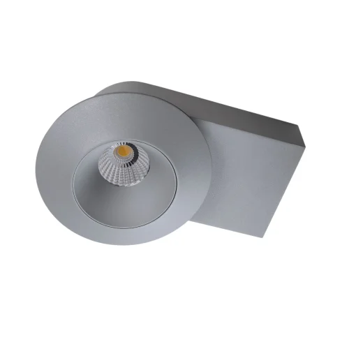 Светильник накладной LED Orbe 051319 Lightstar серый 1 лампа, основание серое в стиле хай-тек круглый