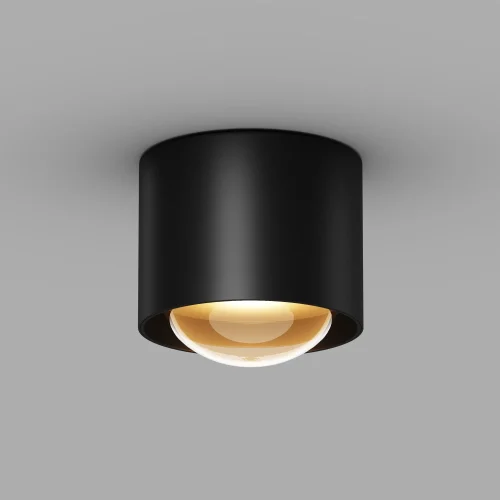 Накладной светильник LED уличный Lumina O498CL-L15B3K Maytoni уличный IP65 чёрный на 1 лампу, плафон чёрный в стиле современный хай-тек LED фото 5