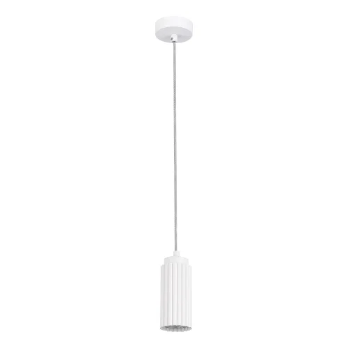 Светильник подвесной Kendo SL1213.503.01 ST-Luce белый 1 лампа, основание белое в стиле минимализм  фото 2