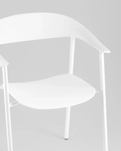 Стул Eila, пластик белый УТ000039774 Stool Group, /, ножки/пластик/белый, размеры - *775***502*595 фото 7