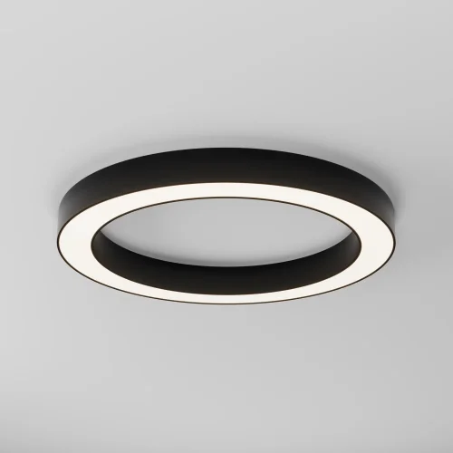 Светильник потолочный LED Lua C093CL-45W4K-B Maytoni белый на 1 лампу, основание чёрное в стиле современный хай-тек фото 3