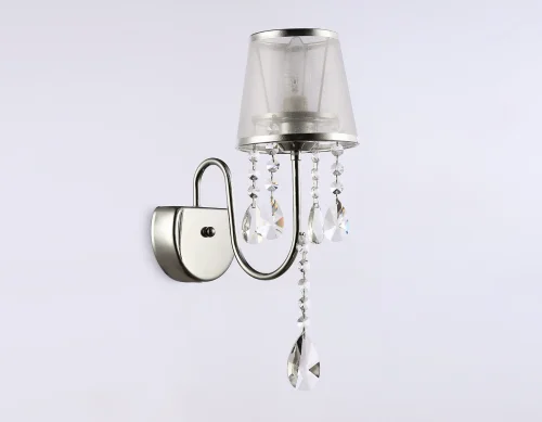 Бра TR4595 Ambrella light серебряный на 1 лампа, основание хром в стиле классический  фото 3