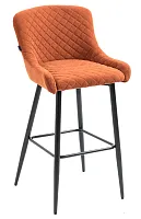 Барный стул Nico Ткань Терракотовый EP Nico Fabric Terracotta Everprof, оранжевый терракотовый/ткань, ножки//, размеры - 1065*1065***520*
