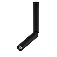 Светильник накладной LED Focus T C142CL-6W4K-B Maytoni чёрный на 1 лампу, основание чёрное в стиле современный 