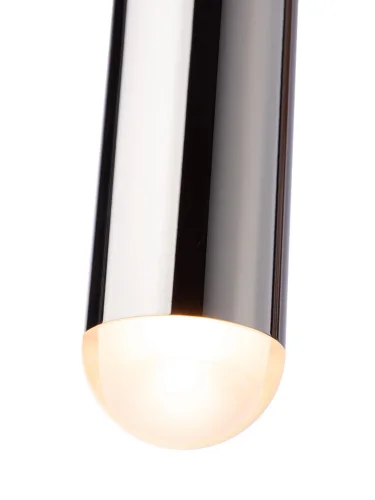 Светильник подвесной Lee 1511-CH LOFT IT хром 1 лампа, основание хром в стиле модерн трубочки фото 4