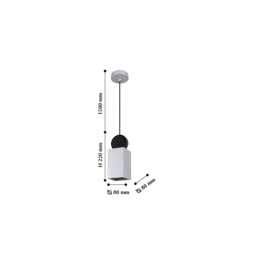 Светильник подвесной Otium 2269-1P Favourite серебряный 1 лампа, основание серебряное в стиле современный  фото 2