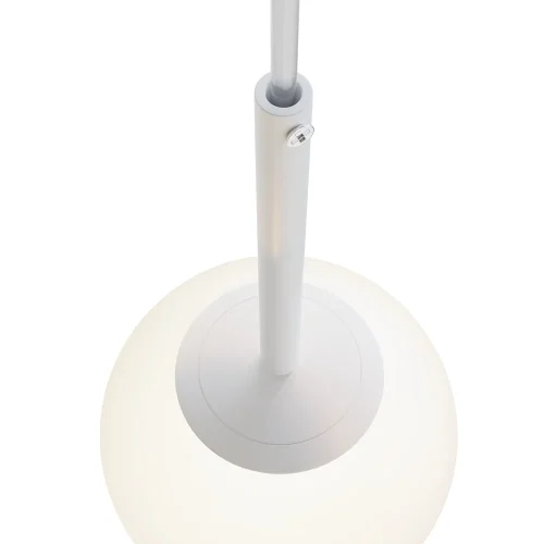 Светильник подвесной Basic form MOD321PL-01W Maytoni белый 1 лампа, основание белое в стиле современный шар фото 2