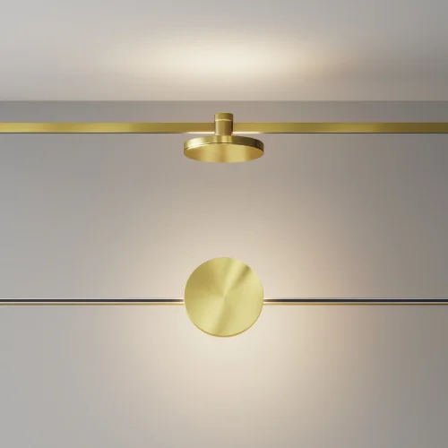 Трековый светильник LED Magnetic trаck system Flarity TR152-1-7W3K-BS Maytoni латунь для шинопроводов серии Magnetic trаck system Flarity латунь фото 4