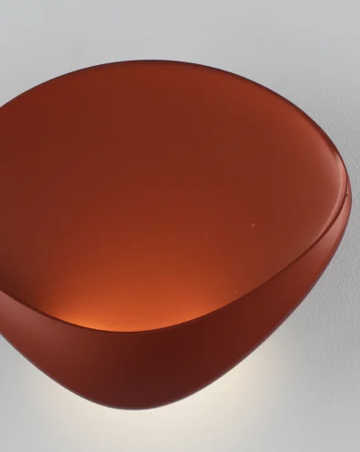 Бра LED Kelly V11654-WL Moderli коричневый на 1 лампу, основание коричневое в стиле современный фото 5