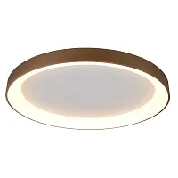 Люстра потолочная LED с пультом Niseko 8641 Mantra золотая на 1 лампа, основание золотое в стиле модерн хай-тек с пультом