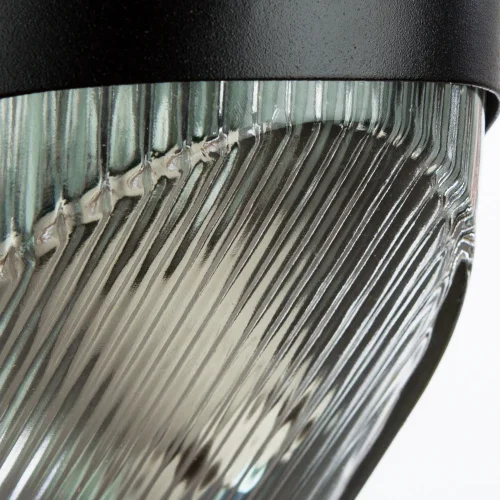 Настенный светильник URBAN A2802AL-1BK Arte Lamp уличный IP54 чёрный 1 лампа, плафон прозрачный в стиле современный E27 фото 3