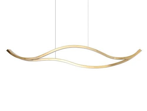 Светильник подвесной LED 15205/S champagne gold Newport золотой 1 лампа, основание золотое в стиле минимализм хай-тек современный  фото 2