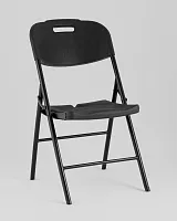 Стул складной банкетный черный, черные ножки УТ000040171 Stool Group, чёрный/, ножки/металл/чёрный, размеры - *870***470*580
