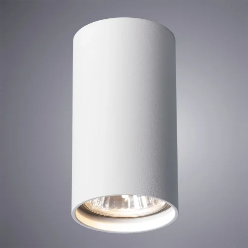 Светильник накладной Unix A1516PL-1WH Arte Lamp белый 1 лампа, основание белое в стиле современный круглый фото 2