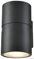 Настенный светильник LED Wenzel WE921.01.021 Wertmark уличный IP65 чёрный 1 лампа, плафон чёрный в стиле хай-тек LED