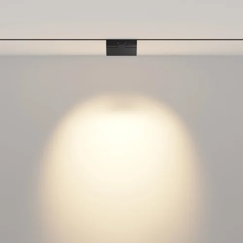 Трековый светильник LED Magnetic track system TR033-2-6W3K-B Maytoni чёрный для шинопроводов серии Magnetic track system Exility чёрный фото 4