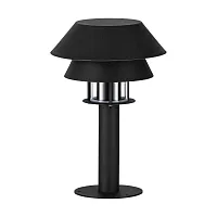 Парковый светильник Chiappera 900802 Eglo уличный IP65 чёрный 1 лампа, плафон чёрный в стиле современный лофт E27