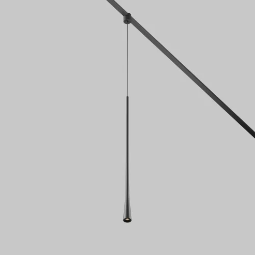 Трековый светильник LED Magnetic track system Elasity TR168-1-7W3K-M-B Maytoni чёрный для шинопроводов серии Magnetic track system Elasity чёрный фото 4