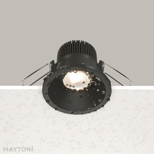 Светильник точечный LED Zoom DL034-01-06W3K-B Maytoni чёрный на 1 лампу, основание чёрное в стиле современный фото 5