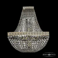 Бра 19112B/H1/35IV GW Bohemia Ivele Crystal прозрачный 4 лампы, основание золотое в стиле классический sp