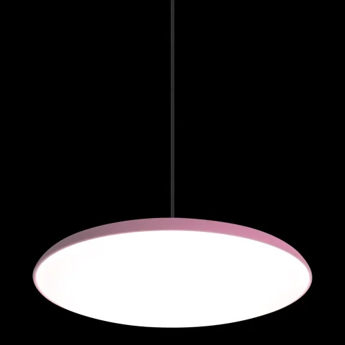 Светильник подвесной LED Plato 10119 Pink LOFT IT розовый 1 лампа, основание чёрное в стиле современный  фото 4