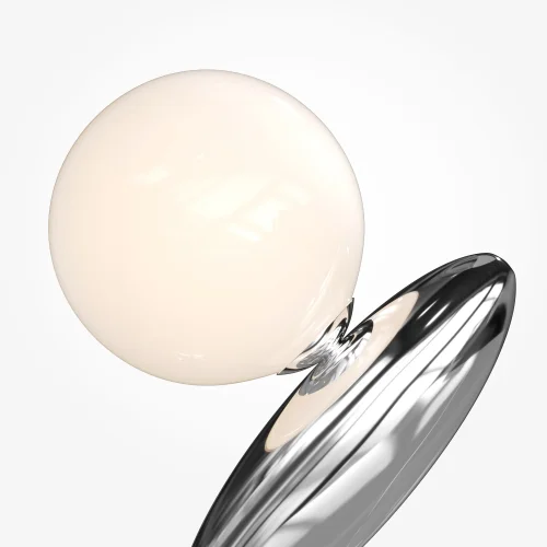 Настольная лампа LED MOD482TL-L6PT3K Resonance Maytoni белая на 1 лампу, основание платина металл в стиле современный арт-деко шар фото 5 Настольная лампа LED MOD482TL-L6PT3K Resonance Maytoni белая на 1 лампу, основание платина металл в стиле современный арт-деко шар фото 5