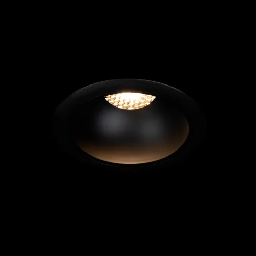 Светильник точечный LED Comb 10330/B Black LOFT IT чёрный 1 лампа, основание чёрное в стиле современный хай-тек круглый фото 2