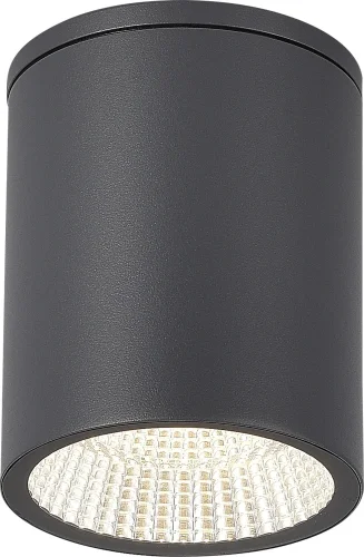 Накладной светильник LED уличный Tubo SL9514.712.01 ST-Luce уличный IP65 серый на 1 лампу, плафон серый в стиле хай-тек современный LED