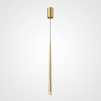 Светильник подвесной MAGRIT LUX H50 Brass 213851-23 ImperiumLoft прозрачный 1 лампа, основание латунь в стиле современный лофт 
