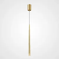 Светильник подвесной MAGRIT LUX H50 Brass 213851-23 ImperiumLoft прозрачный на 1 лампу, основание латунь в стиле современный лофт 