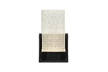 Бра LED Pixel D4411-1 CR iLedex прозрачный на 1 лампу, основание хром в стиле хай-тек современный 