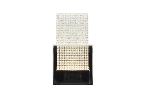 Бра LED Pixel D4411-1 CR iLedex прозрачный на 1 лампу, основание хром в стиле хай-тек современный 