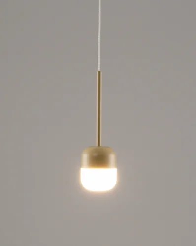 Светильник подвесной LED Drop V10864-PL Moderli бежевый белый 1 лампа, основание бежевое в стиле современный  фото 3
