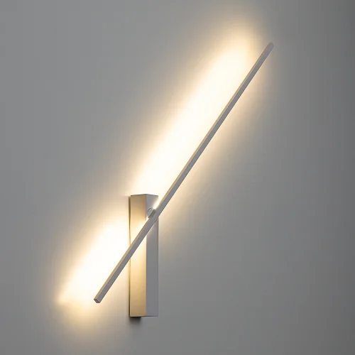 Бра LED Pixel CL216470 Citilux белый на 1 лампу, основание белое в стиле современный хай-тек минимализм отражённый свет фото 7