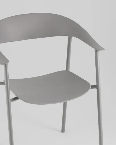 Стул Eila, пластик серый УТ000039772 Stool Group, /, ножки/пластик/серый, размеры - *775***502*595 фото 7