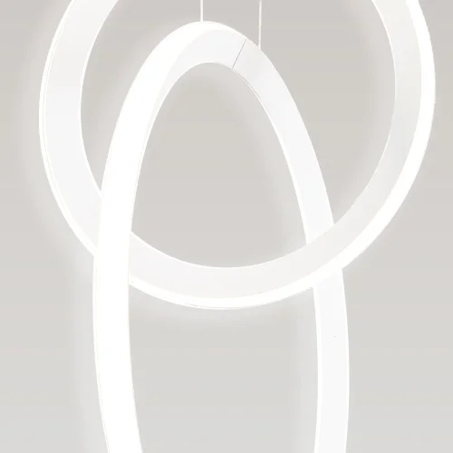 Светильник подвесной LED Kitesurf 7191 Mantra белый 1 лампа, основание белое в стиле современный хай-тек  фото 4