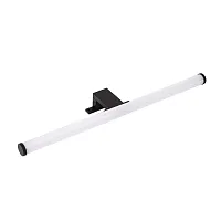 Бра c креплением на зеркало LED Orizzone A2937AP-1BK Arte Lamp белый на 1 лампу, основание чёрное в стиле современный 