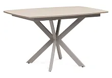 Стеклянный стол Палу латте / капучино 528468 Woodville столешница бежевая из стекло