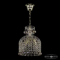 Светильник подвесной 14781/22 G Balls K801 Bohemia Ivele Crystal прозрачный 3 лампы, основание золотое в стиле классический balls