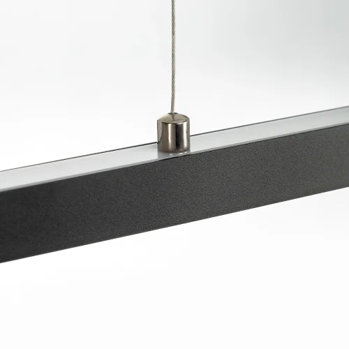 Светильник подвесной LED Edge CL720011N Citilux чёрный на 1 лампу, основание чёрное в стиле современный хай-тек линейный фото 6