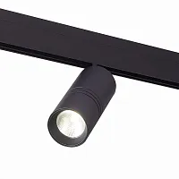 Трековый светильник магнитный LED Lemmi ST365.436.18 ST-Luce чёрный для шинопроводов серии Skyline 48