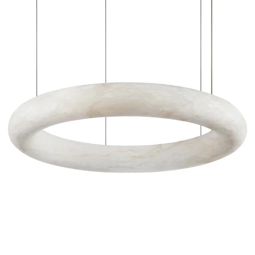 Светильник подвесной LED Oslo 10407/600 LOFT IT белый на 1 лампу, основание бронзовое в стиле современный кольца фото 7