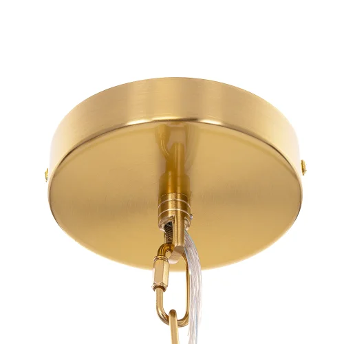 Люстра подвесная Sherman CL436152 Citilux белая на 5 ламп, основание бронзовое в стиле классический современный кантри фото 4