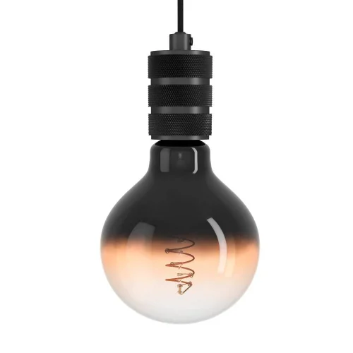 Светильник подвесной Yorth 43801 Eglo без плафона 1 лампа, основание чёрное в стиле современный  фото 2