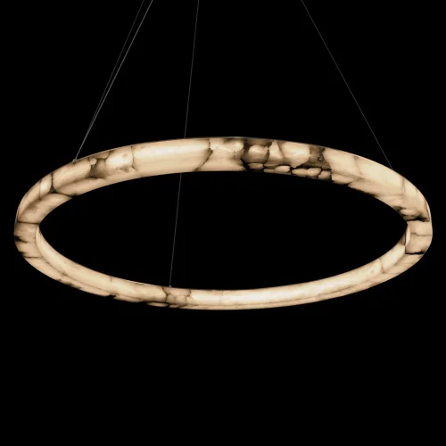 Светильник подвесной LED Mondrian 10408/1000 LOFT IT белый на 1 лампу, основание бронзовое в стиле современный кольца фото 6